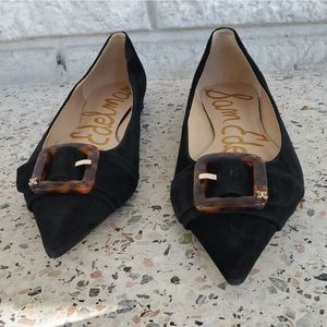 Sam Edelman black pointed flats 10.5